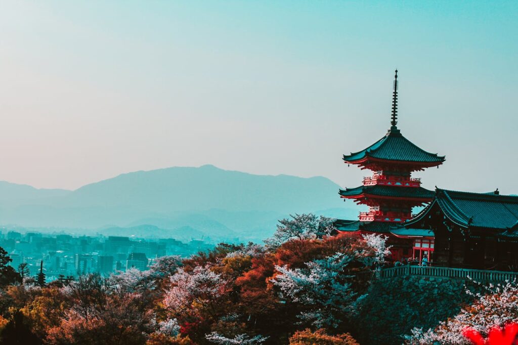 Japan Tempel Tradition Heiße Quellen in Japan Gesundheitsquelle mit Tradition