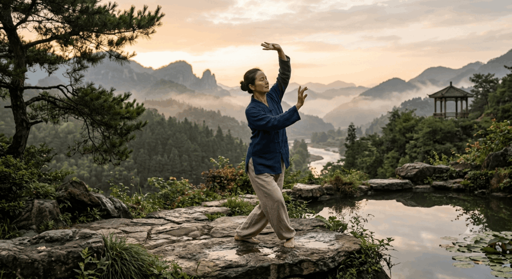Qigong Drachen Übungen 2026 Fließende Bewegungen für Energie, Balance und innere Stärke