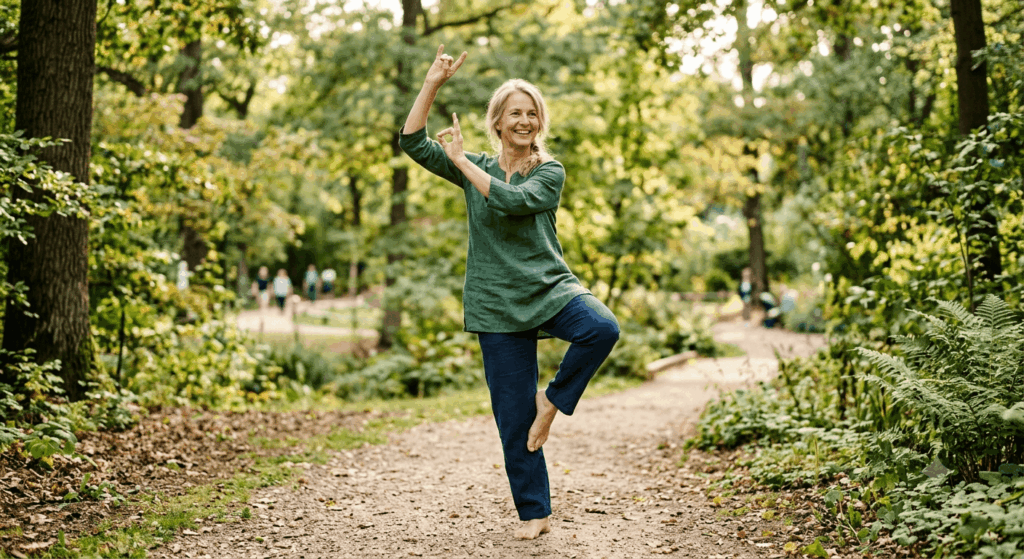 Qigong-Übung „Der Hirsch“ 2026 Anmut, Wirbelsäule und Lebenskraft